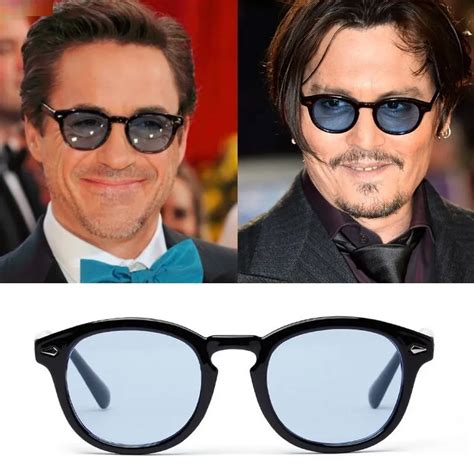 johnny depp round sunglasses|johnny depp sunglasses brand.